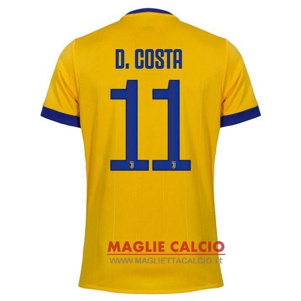 nuova maglietta juventus 2017-2018 d.costa 11 seconda